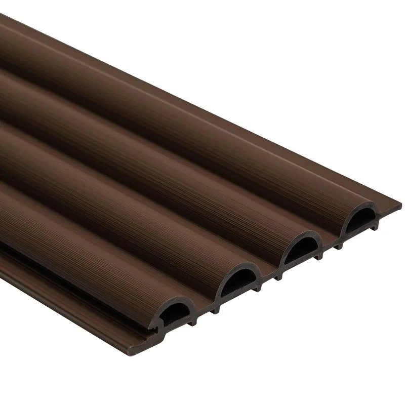 WPC Outdoor Half Round 4-Strip 200mm