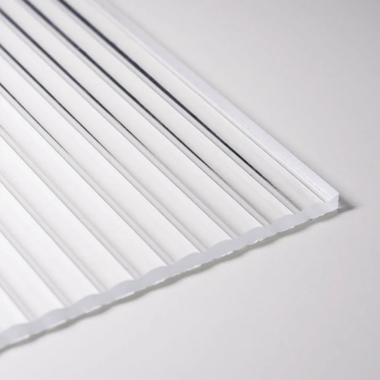 Acrylic Fluted Out 8mm