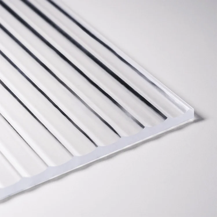 Acrylic Fluted In 12mm